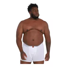 Cueca Box G1 E G2 Plus Size Confortável Boxer Forro Frontal