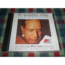 Pt. Bhimsen Joshi / Live In Concert Cd Made In India (66) 