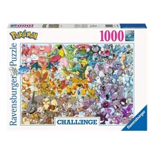 Rompecabezas Ravensburger 15166 Pokémon Challenge De 1000 Pi