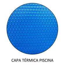 Capa Térmica Piscina 1,60m Diametro - 300 Micras - Azul