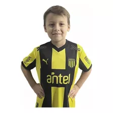 Camiseta Puma Peñarol Oficial Fútbol Niño 2023 Original 