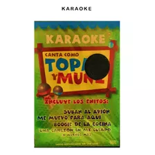 Dvd Karaoke Canta Como... Topa Y Muni Por Lmk Band