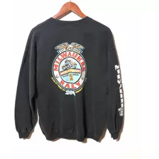 Sudadera Crewneck Vintage Biker Premium 2001 Rally L Retro