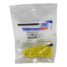 Anilha Cabo 0,5-6mm² Mhg2/5 Hellermann Número 8 Amarelo