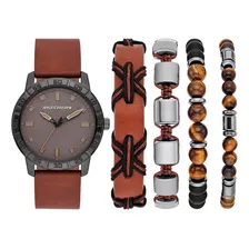 Skechers Set De Reloj Y Pulceras Para Caballero Mod Sr9090