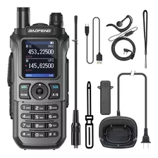 Walkie Talkie Baofeng Uv 21 Pro L Noaa Uhf Vhf Usb Ham Radio