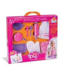 Kit Acessórios De Cozinha Infantil Bom Chef - Orange Toys