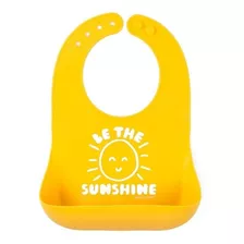 Babero Niños/bebés Silicona C/bolsillo Sunshine Bella Tunno