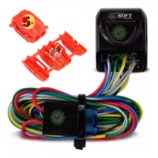 Kit Modulo Reboque Easy + 5 Conectores De Derivação