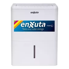 Deshumidificador Enxuta Extracción 10l Por Día Panel Led Amv Color Blanco