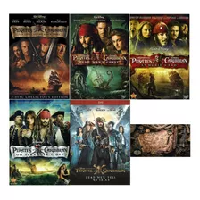 Piratas Del Caribe Colección 5 Peliculas Bluray (efectivo)