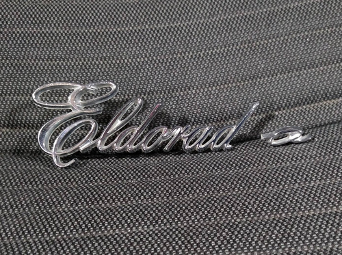 Emblema Logotipo Letras Cadillac Eldorado Original $$xpza Foto 4