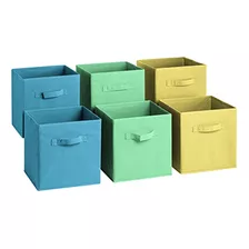 Cajas Organizadoras De Cubo De 11 Pulgadas, Paquete D