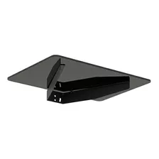 Suporte Prateleira Vidro Para Dvd Ps4 Net Sky 30x25 Sdvd805