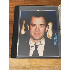 Foto Autografada Por Tom Hanks. Com Certificado!