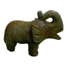 Escultura Elefante Pedra Sabão - Novo