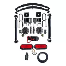 Kit De Suspensão 500kg Cs Munheca Kit Eletrico Com Led