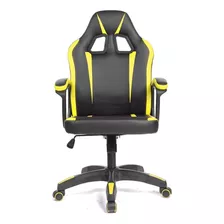 Cadeira Gamer Fortt Lípsia Amarela - Cgf002-am