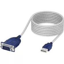 Cable Convertidor Usb 2.0 A Serial 9-pin Db-9 Rs-232 Sabrent