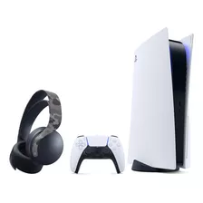 Consola Playstation 5 Standard Y Audífonos Pulse 3d Ps5 Gray Color Gray Camouflage