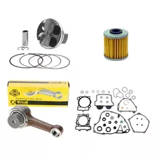 Kit Motor Kxf 250 2017 À 2019 Pistão Biela Junta Vertex