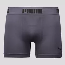 Cueca Boxer Puma Anatomic Sem Costura Chumbo