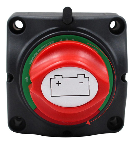 12v/24v Dual Battery Selector Switch Off Isolator 3 Speed Foto 6