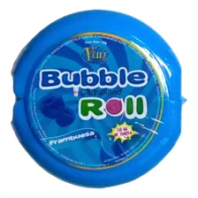 Rollo Chicle Bubble Roll 1,8m Frambuesa Tape Fun Candy