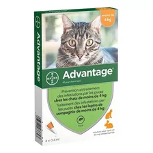 Advantage Pipeta Gato 0-4 Kg 1 Unid