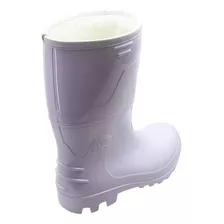 Bota Pvc C/ Forro Termico De Lã Com Ca