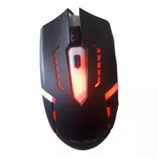 Mouse Gamer Con Luces De Colores Dpi Ajustable Óptico