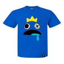 Playera Niño Rainbow Friends Blue Green Punch Roblo Killroy