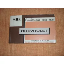 Manual Proprietário Chevrolet C-60 D-60 D-70 75 76 1975 1976