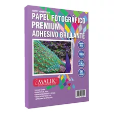 Papel Fotográfico Adhesivo A4 Glossy 135gr X 50 Hojas