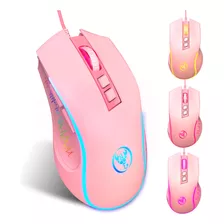 Mouse Para Juegos Con Cable Hxsj X100, Mouse Ergonómico Para