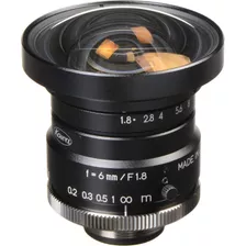 Kowa C-mount 6mm F/1.8-16 1 Hc Series Fixed Lente