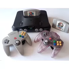 Nintendo 64 + 2 Juegos Elección Originales + 2 Controles