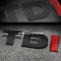 For Vw Tdi Golf/jetta Metal Bumper Trunk Grill Emblem De Sxd