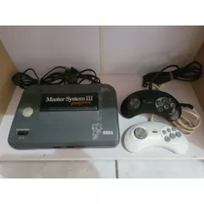 Master System 3 Completo Com Sonicna Memória + 2 Controles 