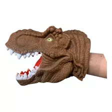 Mascara De Dinossauro Rex Fantoche 1 Peça Brinquedo Infantil