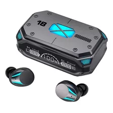 Audífonos Inalámbricos M41 Con Bluetooth 5,2 Impermeables Color Gris Luz Verde Claro