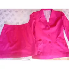 Traje Sastre Para Dama, Saco Y Falda