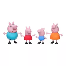 Peppa Pig Y Su Familia Paquete De 4 Figuras 2022