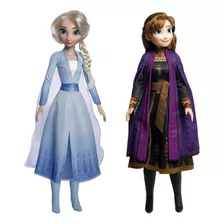 Kit Bonecas Anna E Elsa Frozen 2 Disney Baby Brink