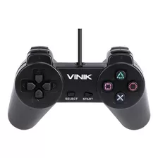 Controle Para Pc Vinik Com Fio Usb Play 1 - 107485 Vinik Cor Preto