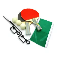 Set Ping Pong Blister Paletas Con Grip Pelotas Red Y Soporte
