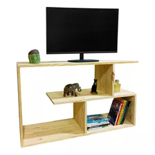 Mesa Tv Rack Minimalista Pino