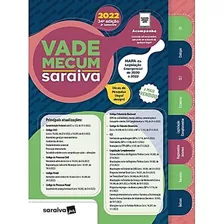 Vade Mecum Saraiva 2022 Tradicional 33 Ed 1º Semestre Codigo