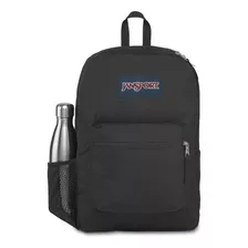 Mochila Escolar Jansport Cross Town Color Negro Diseño Liso 26l