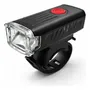 Luz Led Delantera Para Bicicleta Carga Usb 150 Lumenes Negro